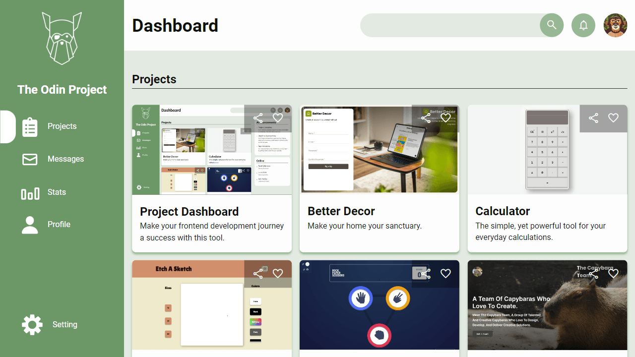 Project Dashboard